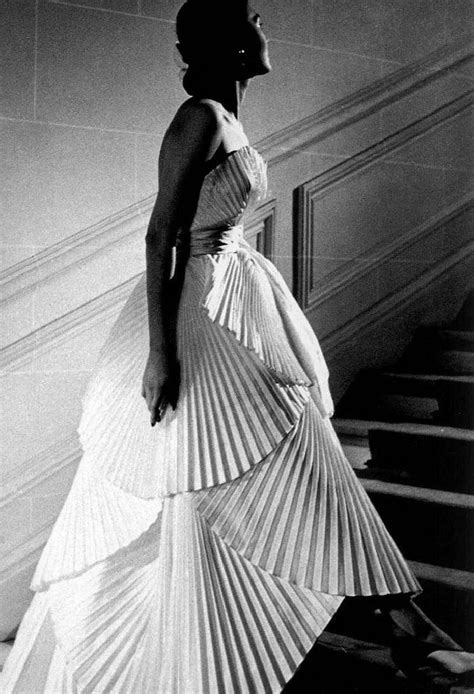 dior pleat|christian Dior evening gowns.